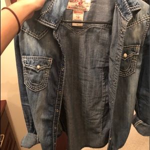 True religion jean jacket women’s